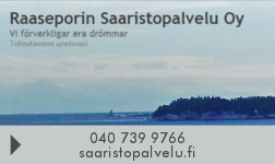 Raseborgs Skärsgårdsservice Raaseporin Saaristopalvelu Oy Ab logo